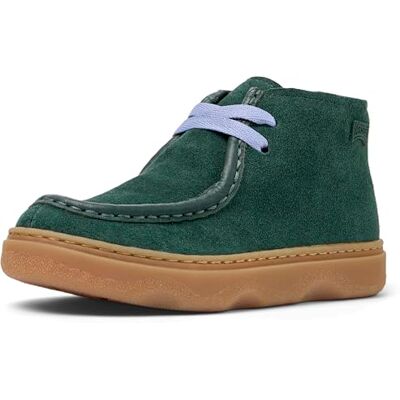 Camper Kiddo Wallabee Botín, color verde oscuro 002, 26 EU, Verde oscuro 002, 26 EU Camper Kiddo Wallabee Botín, color verde oscuro 002, 26 EU, Verde oscuro 002, 26 EU
