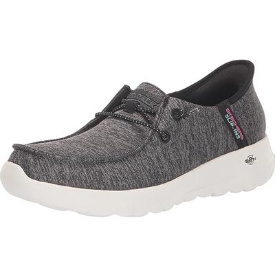 Skechers Go Walk Joy Moc Zapatillas Informales Tipo mocasín para Mujer, sin Cordones, diseño de Manos Libres, Negro -, 39 EU Skechers Go Walk Joy Moc Zapatillas Informales Tipo mocasín para Mujer, sin Cordones, diseño de Manos Libres, Negro -, 39 EU