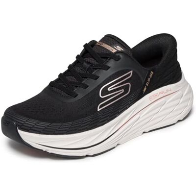 Skechers Mujer MAX Cushioning Elite 3 Lenara Slip-In Entrenador, Black Pink, 38 EU Skechers Mujer MAX Cushioning Elite 3 Lenara Slip-In Entrenador, Black Pink, 38 EU