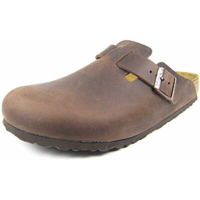 Birkenstock Boston Habana, Oiled Leather Hombre Habana EU 37 Birkenstock Boston Habana, Oiled Leather Hombre Habana EU 37