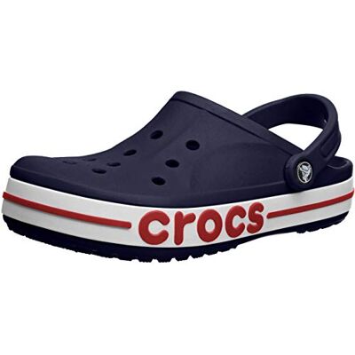 Crocs Zuecos Bayaband para Mujer Y Hombre. Cómodos, Divertidos, Transpirables, Resistentes Y Fáciles De Limpiar. 36-37 EU Navy/Pepper Crocs Zuecos Bayaband para Mujer Y Hombre. Cómodos, Divertidos, Transpirables, Resistentes Y Fáciles De Limpiar. 36-37 EU Navy/Pepper