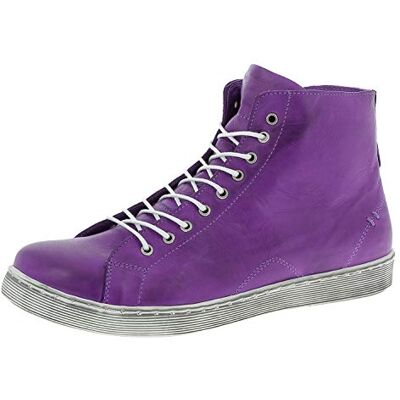 Andrea Conti Zapatos de Cuero para Mujer, Talla:39 EU, Color:Morado Andrea Conti Zapatos de Cuero para Mujer, Talla:39 EU, Color:Morado
