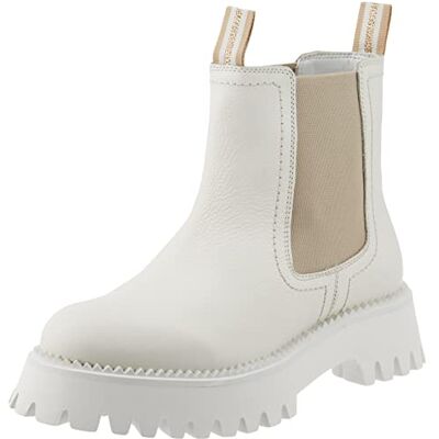 ARA Ámsterdam, Botas Estilo Chelsea Mujer, Crema, 42.5 EU ARA Ámsterdam, Botas Estilo Chelsea Mujer, Crema, 42.5 EU