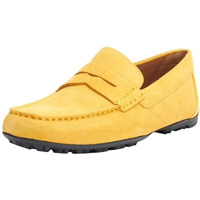 Geox Hombre U Kosmopolis + Grip Mocasin, Amarillo, 42 EU Geox Hombre U Kosmopolis + Grip Mocasin, Amarillo, 42 EU