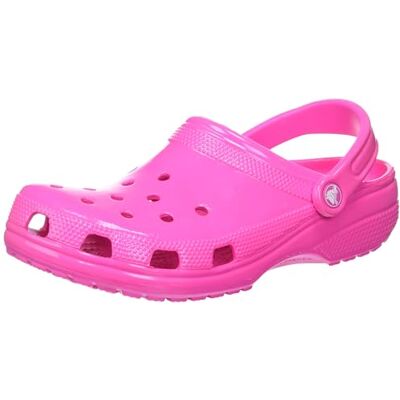 Crocs Unisex Adulto Classic Neon HL Clog Zueco, Pink Crush, 37/38 EU Crocs Unisex Adulto Classic Neon HL Clog Zueco, Pink Crush, 37/38 EU