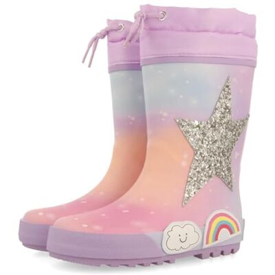 GIOSEPPO Bota de Agua Niña BELED Lila Talla 26 GIOSEPPO Bota de Agua Niña BELED Lila Talla 26