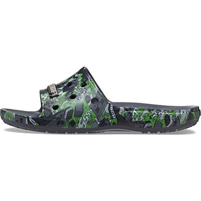 Crocs Unisex Adulto Minecraft Classic Slide Sin cordones, Multi, 48/49 EU Crocs Unisex Adulto Minecraft Classic Slide Sin cordones, Multi, 48/49 EU