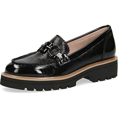CAPRICE 9-9-24706-20 017, Mocasín plano Mujer, Negro (Black Str), 40 EU CAPRICE 9-9-24706-20 017, Mocasín plano Mujer, Negro (Black Str), 40 EU