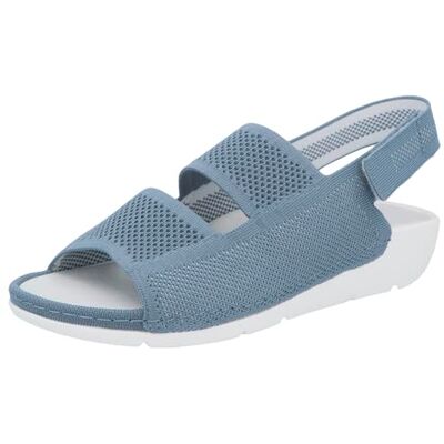 Berkemann Lavanda, Sandalias con cuña Mujer, Helldenim White, 38 EU Berkemann Lavanda, Sandalias con cuña Mujer, Helldenim White, 38 EU