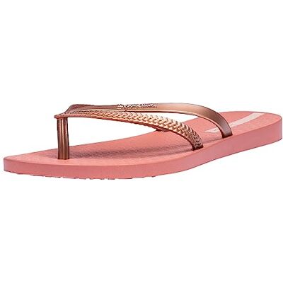 Ipanema Mujer Bossa Fem Chanclas, Rosa metálico, 35.5 EU Ipanema Mujer Bossa Fem Chanclas, Rosa metálico, 35.5 EU