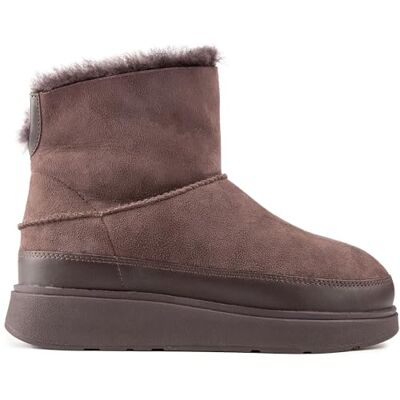 Fitflop GEN-FF MINI DOUBLE-FACED SHEARLING BOOTS, Botas Cortas al Tobillo, Mujer, Chocolate Brown, 37.5 EU Fitflop GEN-FF MINI DOUBLE-FACED SHEARLING BOOTS, Botas Cortas al Tobillo, Mujer, Chocolate Brown, 37.5 EU