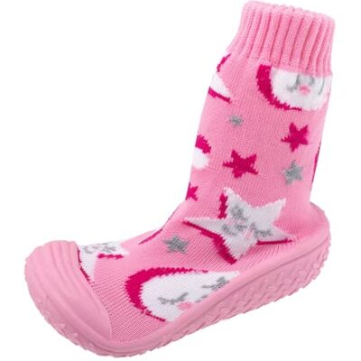 Chicco Pantofola a Calza con Suola antiscivolo, Patucos, Rosa, Chicco Pantofola a Calza con Suola antiscivolo, Patucos, Rosa,