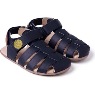 GIOSEPPO AULT Sandalias Tipo Cangrejeras para Niño, Corte de Piel, Suela Flexible de Caucho, Correa Ajustable, Color Marino, Tallas 32 GIOSEPPO AULT Sandalias Tipo Cangrejeras para Niño, Corte de Piel, Suela Flexible de Caucho, Correa Ajustable, Color Marino, Tallas 32