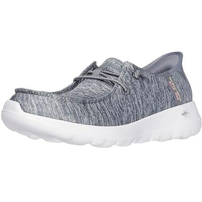 Skechers Go Walk Joy Moc Zapatillas Informales Tipo mocasín para Mujer, sin Cordones, diseño de Manos Libres, Gris, 37 EU Skechers Go Walk Joy Moc Zapatillas Informales Tipo mocasín para Mujer, sin Cordones, diseño de Manos Libres, Gris, 37 EU