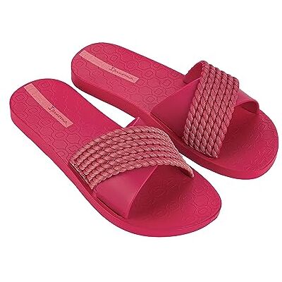 Ipanema STREET II FEM, Sandalias deslizantes, RED/RED, Ipanema STREET II FEM, Sandalias deslizantes, RED/RED,