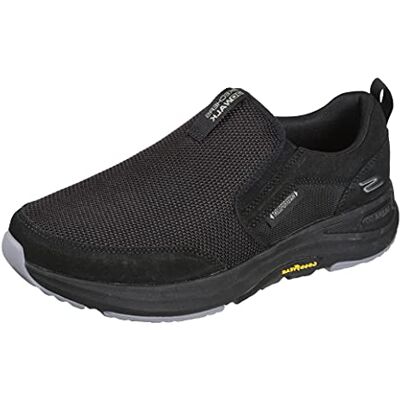 Skechers GO WALK OUTDOOR ANDES, Zapatillas Hombre, Negro (Black Textile/ Suede/ Trim), 41 EU Skechers GO WALK OUTDOOR ANDES, Zapatillas Hombre, Negro (Black Textile/ Suede/ Trim), 41 EU