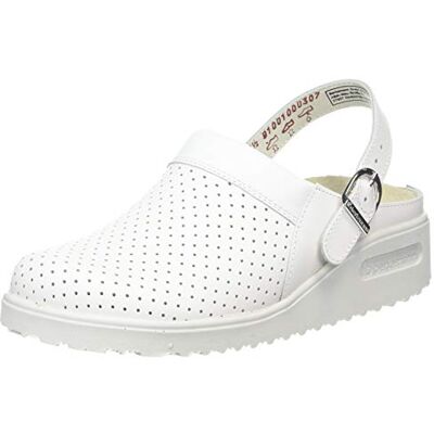 Berkemann Tec-Pro Tammo 9100 Zuecos para Mujer, Color Blanco, Talla 36 1/3 Berkemann Tec-Pro Tammo 9100 Zuecos para Mujer, Color Blanco, Talla 36 1/3