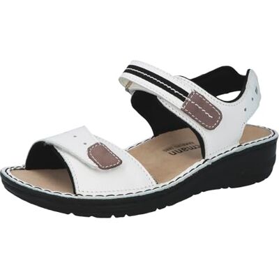 Berkemann Leni 03102-101 Sandalias de Cuero para Mujer, Color Blanco, Talla 37.5 Berkemann Leni 03102-101 Sandalias de Cuero para Mujer, Color Blanco, Talla 37.5