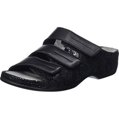 Berkemann Andrea, Mocasín Mujer, Negro Metálico, 42 2/3 EU Berkemann Andrea, Mocasín Mujer, Negro Metálico, 42 2/3 EU