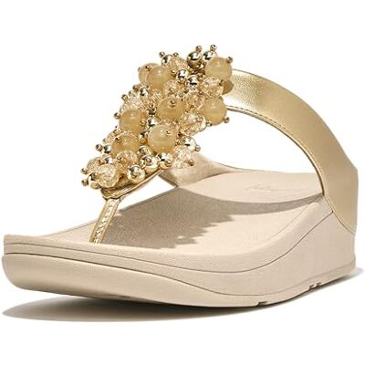 Fitflop Sandalias Fino Bauble-Bead Plateado Fitflop Sandalias Fino Bauble-Bead Plateado