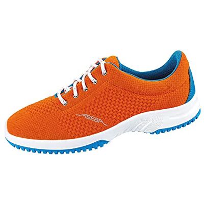 Abeba Zapato con cordones 1774 Uni6, tejido de punto naranja, calzado de seguridad certificado, talla 37 Abeba Zapato con cordones 1774 Uni6, tejido de punto naranja, calzado de seguridad certificado, talla 37