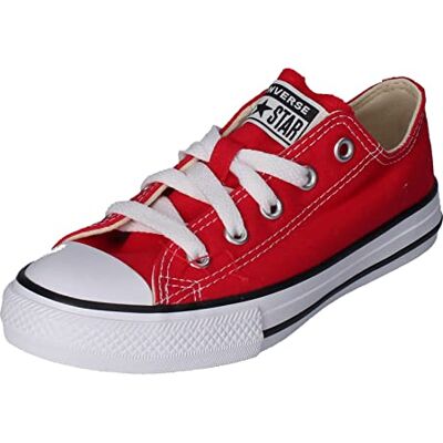 Converse Unisex Infantil Chuck Taylor All Star Sneaker, Red, 33.5 EU Converse Unisex Infantil Chuck Taylor All Star Sneaker, Red, 33.5 EU