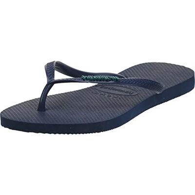 Havaianas Slim Logo Metallic FlipFlop Mujer Navy Blue/Navy Blue 33 EU Havaianas Slim Logo Metallic FlipFlop Mujer Navy Blue/Navy Blue 33 EU