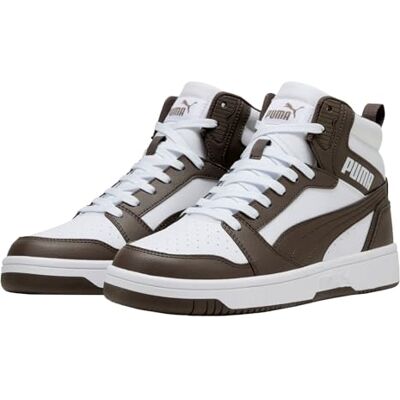 PUMA Rebound V6, Zapatillas Unisex Adulto, Bronce Plano Blanco, 39 EU PUMA Rebound V6, Zapatillas Unisex Adulto, Bronce Plano Blanco, 39 EU
