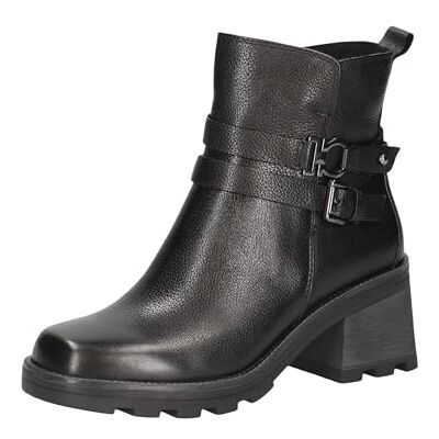 CAPRICE Botines de tacón para mujer , Color negro., 39 EU CAPRICE Botines de tacón para mujer , Color negro., 39 EU