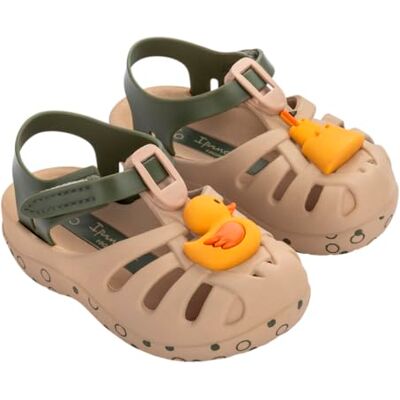 Ipanema Sandalia de verano Xv para niño, Beige Green Yellow, 28/29 EU Ipanema Sandalia de verano Xv para niño, Beige Green Yellow, 28/29 EU