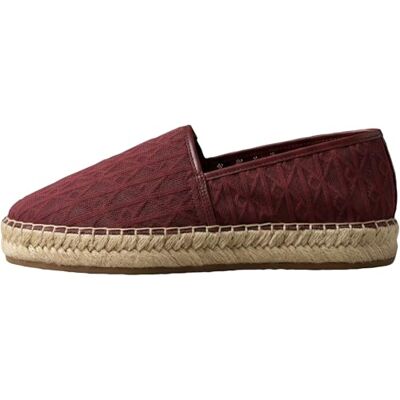 Calvin Alpargata AOP Spacer Mesh HW0HW03032 para Mujer, Color Rojo (ruibarbo), 3.5 Calvin Alpargata AOP Spacer Mesh HW0HW03032 para Mujer, Color Rojo (ruibarbo), 3.5
