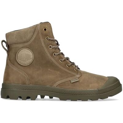 Palladium Palladio Mixto Pampa SC Thins WP+ Ankle Boot, Dusky Green, 45 EU, verde oscuro, 45 EU Palladium Palladio Mixto Pampa SC Thins WP+ Ankle Boot, Dusky Green, 45 EU, verde oscuro, 45 EU
