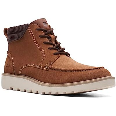 Clarks Men's Ankle Boot, Cola Suede, 42 EU Clarks Men's Ankle Boot, Cola Suede, 42 EU