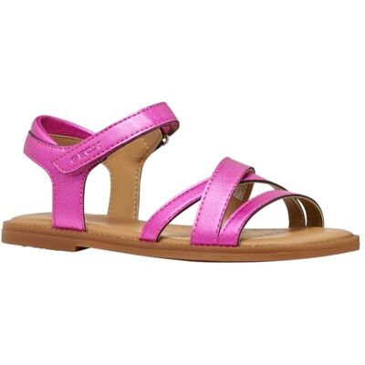 Geox J Karly Girl Sandal, Fucsia, 38 EU Geox J Karly Girl Sandal, Fucsia, 38 EU