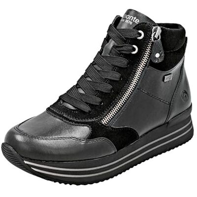 Remonte Zapatillas Altas para Mujer D1371, Color Negro, Talla 39 EU, Negro, 39 EU Remonte Zapatillas Altas para Mujer D1371, Color Negro, Talla 39 EU, Negro, 39 EU