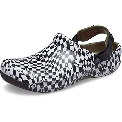 Crocs Unisex Adulto Bistro Pro LiteRide Graphic Clog Zueco, Black/White, 36/37 EU Crocs Unisex Adulto Bistro Pro LiteRide Graphic Clog Zueco, Black/White, 36/37 EU
