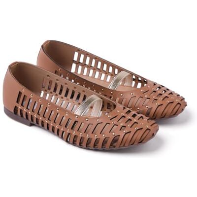 GIOSEPPO PALAYAN, Zapatos Planos Mary Jane, Camel, 35 EU GIOSEPPO PALAYAN, Zapatos Planos Mary Jane, Camel, 35 EU