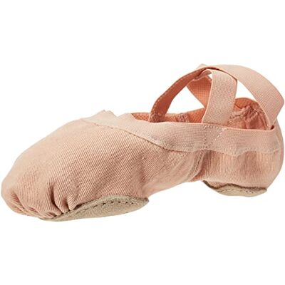 Bloch Synchrony Split Sole Ballet, Rosa, 37.5 EU Estrecho Bloch Synchrony Split Sole Ballet, Rosa, 37.5 EU Estrecho