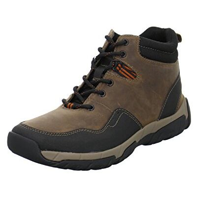 Clarks Walbeck, Botines Hombre, Marrón (Brown WetherProof Lea), 41 EU Clarks Walbeck, Botines Hombre, Marrón (Brown WetherProof Lea), 41 EU