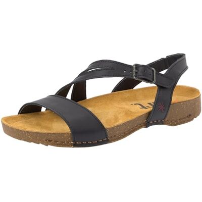 ART I Breathe, Sandalias planas Mujer, Nappa Black, 37 EU ART I Breathe, Sandalias planas Mujer, Nappa Black, 37 EU