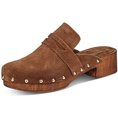 MARCO TOZZI Pantolette para Mujer , Sandalia con talón, coñac, 37 EU MARCO TOZZI Pantolette para Mujer , Sandalia con talón, coñac, 37 EU
