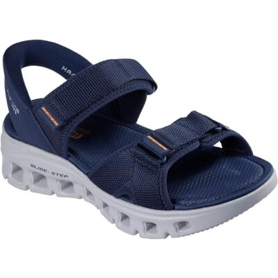 Skechers Hombre Glide-Step Pro Sandal Salvoe Slip-In ENTRENADOR, Navy Textile/Pu, 42 EU Skechers Hombre Glide-Step Pro Sandal Salvoe Slip-In ENTRENADOR, Navy Textile/Pu, 42 EU