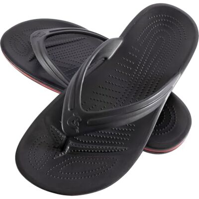 CRESSI Chanclas de burbuja – Chanclas de goma EVA para adultos, secas, cómodas, duraderas y ligeras, suela antideslizante de larga duración, para la playa y la piscina, Black, 43/44 EU CRESSI Chanclas de burbuja – Chanclas de goma EVA para adultos, secas, cómodas, duraderas y ligeras, suela antideslizante de larga duración, para la playa y la piscina, Black, 43/44 EU