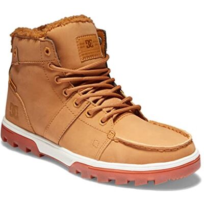 DC Shoes Woodland Botas de cuero con forro de sherpa para Hombre DC Shoes Woodland Botas de cuero con forro de sherpa para Hombre