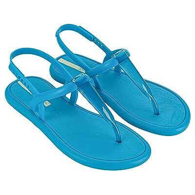 Ipanema Sandalia brillante Fem para mujer, Blue Transp Blue, 37 EU Ipanema Sandalia brillante Fem para mujer, Blue Transp Blue, 37 EU