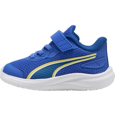 PUMA Skyrocket 2 AC+ INF Tenis Unisex para bebé, Color Blanco Zafiro Real, Talla 8.5 UK Niño, Royal Sapphire White, 26 EU PUMA Skyrocket 2 AC+ INF Tenis Unisex para bebé, Color Blanco Zafiro Real, Talla 8.5 UK Niño, Royal Sapphire White, 26 EU