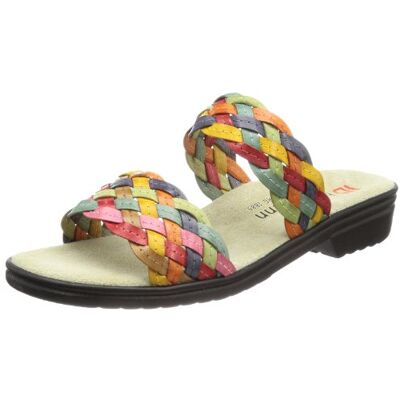 Berkemann Rimini Triest 2424 Zuecos de Cuero para Mujer, Color Rojo, Talla 36 1/3 Berkemann Rimini Triest 2424 Zuecos de Cuero para Mujer, Color Rojo, Talla 36 1/3