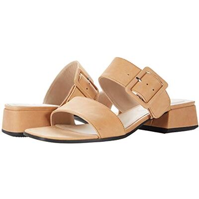 ECCO Elevate Sandalia de tacón con punta cuadrada para mujer, León Nubuck, 40.5/41 EU ECCO Elevate Sandalia de tacón con punta cuadrada para mujer, León Nubuck, 40.5/41 EU