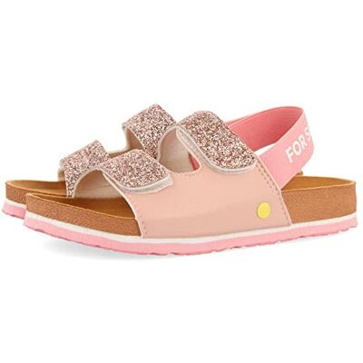 GIOSEPPO Chanclas Tipo Bio Color Rosa con Brillo para niña epinal GIOSEPPO Chanclas Tipo Bio Color Rosa con Brillo para niña epinal