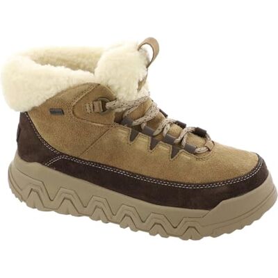 UGG Women's Terretrail Cozy Lace Fashion Boot, marrón, 43 EU UGG Women's Terretrail Cozy Lace Fashion Boot, marrón, 43 EU